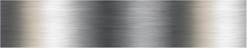 IOHEFY Metallic Stripe Wallpaper Border 196x4 Inch Peel and Stick Wall Border Silver Grey Brushed Metal Pattern Removable Vinyl Wall Trim for Kitchen Bathroom Living Room Office Decor - Image 2